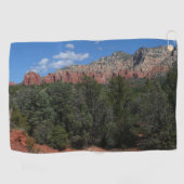 Panorama van de Rode Rocks in Sedona Arizona Golfhanddoek (Horizontaal)