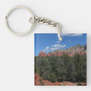 Panorama van de Rode Rocks in Sedona Arizona Sleutelhanger