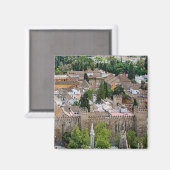 Panorama van de Sevilla Alcázar Magneet (Voorkant / Achterkant)