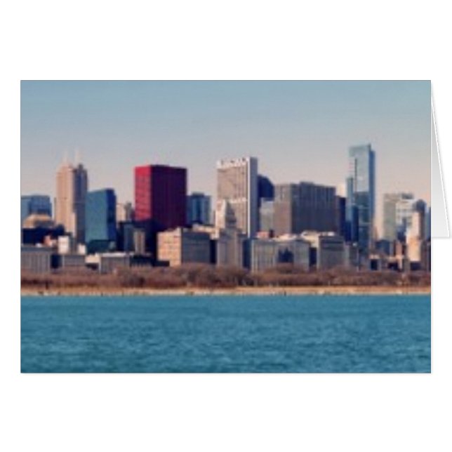 Panorama van de skyline van Chicago (Voorkant Horizontaal)