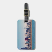 Panorama van de skyline van Chicago Bagagelabel (Voorkant verticaal)