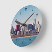 Panorama van de skyline van Chicago Ronde Klok (Hoek)