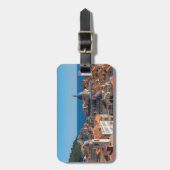 Panorama van de stad Dubrovnik - Kroatië Bagagelabel (Voorkant verticaal)