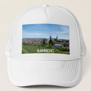 Panorama van het historische oude centrum van Bamb Trucker Pet