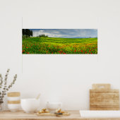 Panorama van het Poster van het Toscaanse landscha (Keuken)