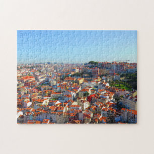 Panorama van Lissabon, Portugal Legpuzzel