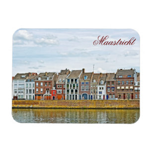 Panorama van Maastricht, Nederland Magneet