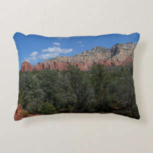 Panorama van rode rotsen in Sedona Arizona Accent Kussen