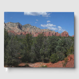 Panorama van rode rotsen in Sedona Arizona Gastenboek