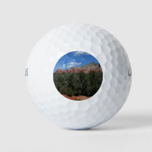 Panorama van rode rotsen in Sedona Arizona Golfballen