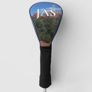 Panorama van rode rotsen in Sedona Arizona Golfheadcover