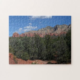 Panorama van rode rotsen in Sedona Arizona Legpuzzel