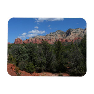 Panorama van rode rotsen in Sedona Arizona Magneet