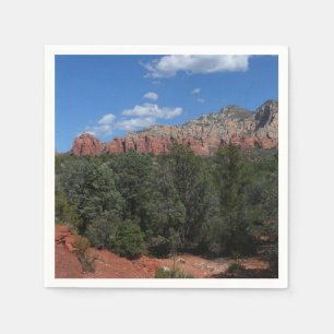 Panorama van rode rotsen in Sedona Arizona Servetten