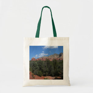 Panorama van rode rotsen in Sedona Arizona Tote Bag