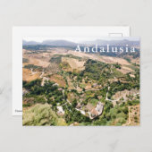 Panoramic landscape. Andalusia. Ronda. Briefkaart (Voorkant / Achterkant)