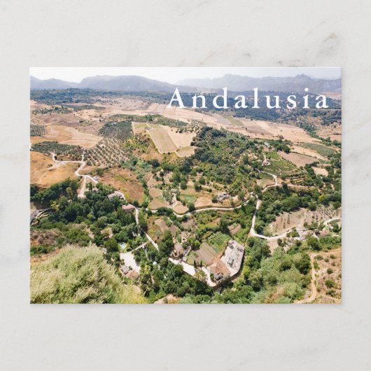 Panoramic landscape. Andalusia. Ronda. Briefkaart (Voorkant)