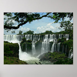 Panoramiek van de Iguazu-Herfsten Poster