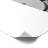 Panoramiek van het Khalifa Park op de Burj Khalifa Poster (Hoek)