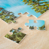 Panoramiek van het meer van Moraine | Valley of Te Legpuzzel (Zijkant)