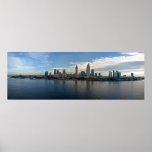 Panoramiek van het Poster van San Diego