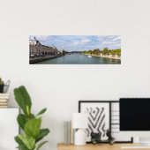 Panoramiek van Musee d'Orsay uit de Royal Pont - P Poster (Thuiskantoor)