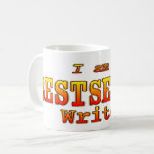 Panoramique Bestseller Écrivains Mug (Devant gauche)