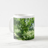 Panoramique Bright Sunny Park Café Mug (Devant gauche)
