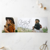 Panoramisch Afstuderen tri-Fold aankondiging (Binnen)