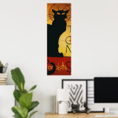 Panoramisch Chat Noir Poster (Thuiskantoor)