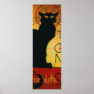 Panoramisch Chat Noir Poster