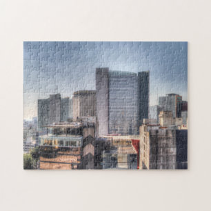 Panoramisch Cityscape van Mexico City Legpuzzel