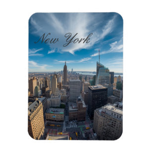 Panoramisch New York City Reis  Magneet
