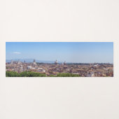 Panoramisch uitzicht Rome van Castel Sant'Angelo Yogamat (Achterkant (horizontaal))