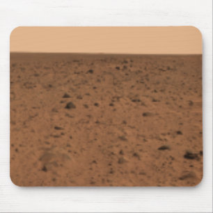 Panoramisch uitzicht van Bonneville Crater Muismat