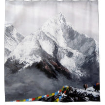 Panoramisch Uitzicht van de Everest Mountain