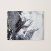 Panoramisch Uitzicht van de Everest Mountain Legpuzzel (Horizontaal)