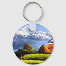 Panoramisch Uitzicht van de prachtige Everest Moun