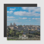 Panoramisch uitzicht van de stad Valletta in Malta (Voorkant / Achterkant)