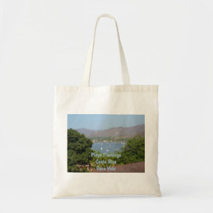 Panoramisch Uitzicht van Flamingo Beach, Costa Ric Tote Bag