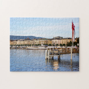 Panoramisch uitzicht van Genève Legpuzzel