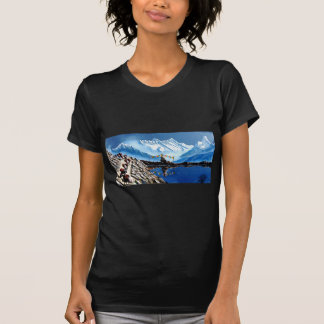 Panoramisch Uitzicht van het Annapurnagebergte Nep T-shirt