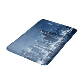 Panoramisch Uitzicht van Manhattan New-York City Badmat (Gekanteld)