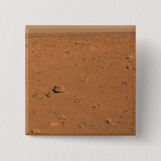 Panoramisch uitzicht van Mars 10 Vierkante Button 5,1 Cm (Voorkant)