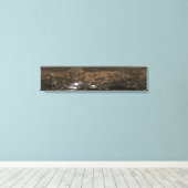 Panoramisch uitzicht van Mars 3 Canvas Afdruk (Insitu (Houten vloer))