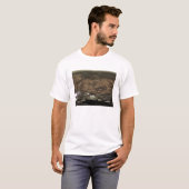 Panoramisch uitzicht van Mars 3 T-shirt (Voorkant volledig)