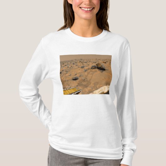 Panoramisch uitzicht van Mars 5 T-shirt (Voorkant)