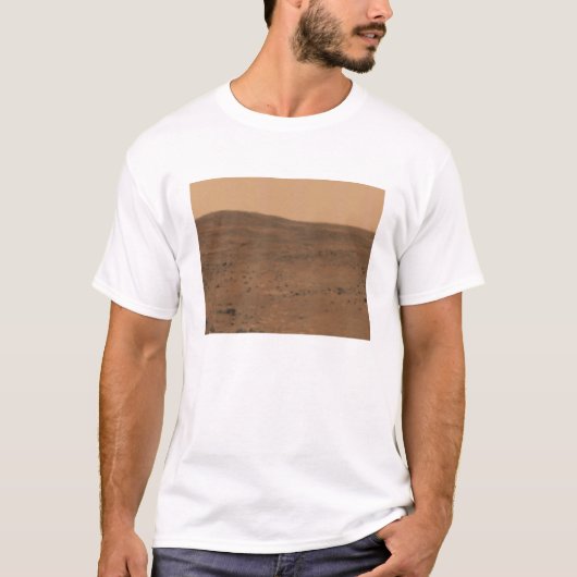 Panoramisch uitzicht van Mars 8 T-shirt (Voorkant)