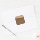 Panoramisch uitzicht van Mars 8 Vierkante Sticker (Envelop)