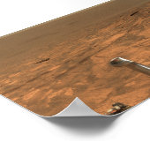 Panoramisch uitzicht van Mars 9 Poster (Hoek)